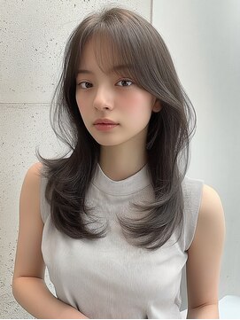 【Ｌｅ’ａ】レイヤーカット　グレージュカラー08