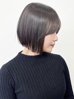 モリオフロムロンドン 松戸店(Morio from London)&nbsp;【morio松戸 石山】大人可愛い前下がりボブナチュラルボブ前髪有