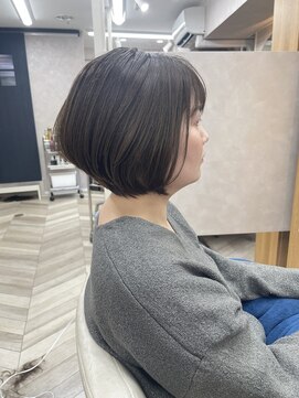 キラーナセンダイ(KiRANA SENDAI) レイヤーボブ×オリーブベージュブラウン