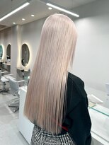 ブローチ(brooch)&nbsp;ミルクティーグレージュ　ケアブリーチ　静岡　草薙