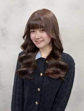 エルフレームバイワンラヴェスト(L'FLAME by one Lovest) 顔周りレイヤー/ダブルカラー/髪質改善/ケアブリーチ長野駅前