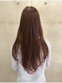 ヘアカラーピンクアッシュ