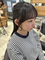 バサ 保谷店(BASSA) 【Moeri】” アイドルのような前髪になりたい “