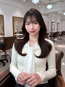 ネクストハラジュク(NEXT HARAJUKU) 顔周りカット/モカブラウン/髪質改善/原宿/表参道/神宮前