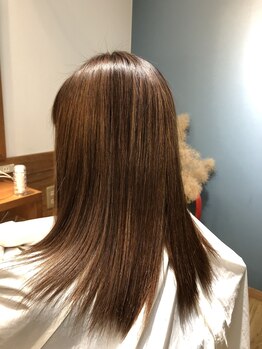 ヘアーデザイン イロ(hair design ILO)の写真/髪質改善で、ダメージレスに理想のナチュラルストレートを実現！理想の美髪を叶えます♪