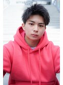 men'shair/波巻きツイストスパイラル/ニュアンスパーマ