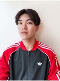 シャドーパーマ/刈り上げマッシュ/メンズパーマ