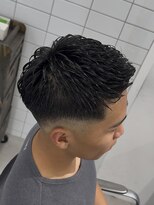 グルーマーズクレッジ 渋谷店(GROOMER/S CREDGE)&nbsp;men's/メンズ/メンズカット/刈り上げセンターパート/渋谷