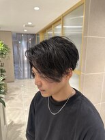 クララ ヒロシマセカンドフロア(CLALA Hiroshima 2nd floor)&nbsp;メンズパーマ毛流れスタイル