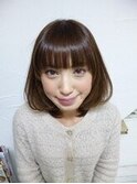 前髪ボブ