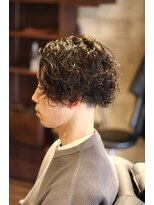 キングスマントーキョー カットクラブ 中野(KINGSMAN TOKYO CUTCLUB)&nbsp;ニュアンスパーマ/ツイストスパイラル/フェード[中野/MEN'S]