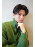 【メンズ限定】骨格補正カット＋眉毛カット￥6000（渋谷/センターパート）