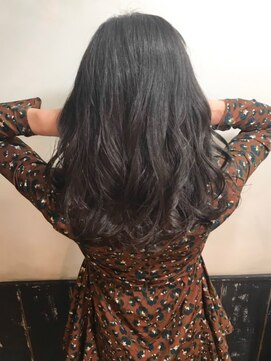 オースト ヘアー ステラ 新宿店(Aust hair Stella) ゆるふわロング☆スモーキーグレージュ