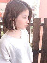 ボレロ(bolero) 【bolero】大人可愛いショートボブ×ハイライトベージュカラー
