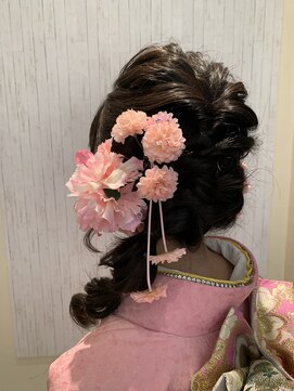 カぺリベラ テラス Capelli bella TERRACE ラプンツェル成人式セット