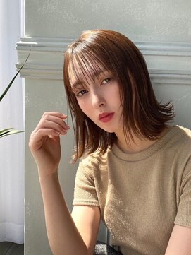 ジーナ 西荻窪(Zina) ヨシンモリハイライトナチュラルマッシュミニボブマッシュウルフ