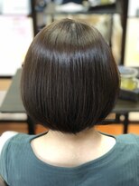 ヘアーメイク クーラ 行橋店(Hair make CURA) 大人可愛い☆丸みボブ30代40代フェミニン