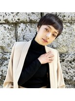 ラナ 渋谷(Lana)&nbsp;【Chill】小顔セシルカットピンクベージュクールショート