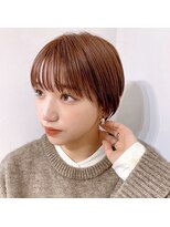 ラナ 渋谷(Lana)&nbsp;【Chill】大人かわいい季節のピンクベージュクールショートボブ