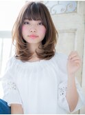 *CUORE水戸*…ペールベージュニュアンスカラーゆるふわウェーブb