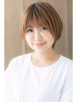 カバーヘア ブリス 志木南口駅前店(COVER HAIR bliss) 外国人風ハイライトカラーマッシュショートZ志木10代20代30代