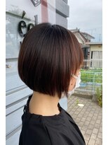 エクラ(eclat)&nbsp;前下がりショートボブ