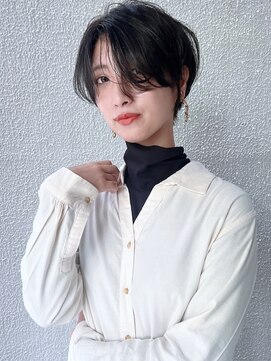 ラウンジ モリオ イケブクロ(Lounge MORIO Ikebukuro) 【morio池袋】綺麗でかっこいい黒髪ショート♪