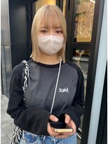 チーカ(chica)&nbsp;bob×ハイトーンベージュ