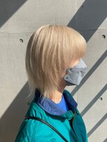 ゲーム 吉祥寺店(GAME)&nbsp;ダブルカラーホワイトベージュカラーケアブリーチハイトーン韓国