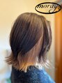 アグ ヘアー マレイ 真岡2号店(Agu hair moray)&nbsp;ホワイト感のあるインナーカラー☆