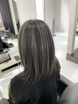 エース 春日部店(A) 白髪ぼかしハイライト