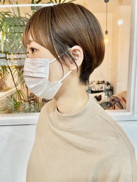 ハンズ(HANDs) 《20代30代おすすめ》大人可愛い小顔ショートボブ