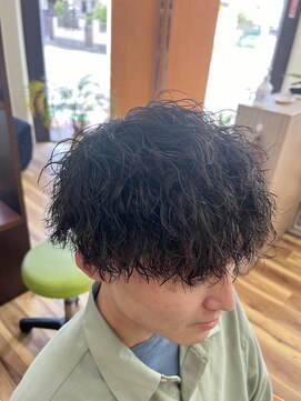 スウェル 千葉店(Swell) 刈り上げマッシュ×ツイストスパイラルパーマ