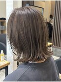 ショートカットショートボブダブルカラーケアブリーチハイライト