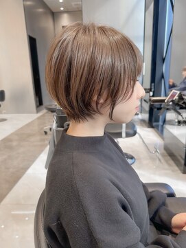 ハルキミナト ジャパン ヨコハマ(HARUKI MINATO japan YOKOHAMA) 大人可愛い丸みショート20代30代40代50代