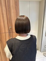 ガリカ 博多(Gallica)&nbsp;<入佐ひなの>ぷつっとまとまるボブに透明感オリーブグレージュ