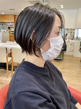 レクタ(recta) 大人30代40代丸みクビレショートスタイル