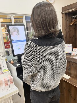 ジャストビューティー リアリー(just beauty Really) ナチュラルハイライト×オリーブベージュ【横須賀中央 Really】