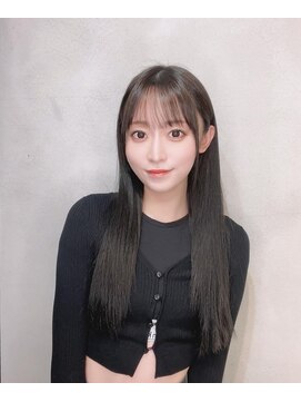 ヴァイス 渋谷店(VAICE) オリーブグレージュ/前髪カット［暗髪/黒染め/髪質改善］