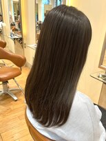 ビュートリアム265(BEAUTRIUM 265) ナチュラルストレートパーマ ストレートヘア ワンカールロング