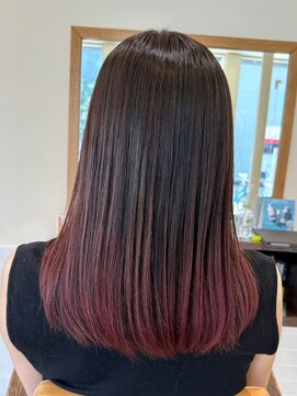 クラップス 横須賀中央店(CLAPS) ミルクティーベージュダブルカラーケアブリーチインナーカラー