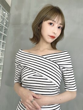 ロンド ジュルード 名古屋(Lond jeloud) ショート ボブ インナーカラー 韓国風41124