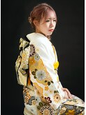 サイド編みおろし