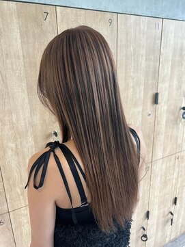 ヘアメイクアース 八潮店(HAIR & MAKE EARTH) 透明感カラー