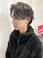 オーパスクリエ (OPUS CREER)&nbsp;メンズナチュラルセンターパート×緩め波巻きツイスト！！