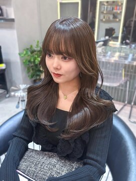 ロンドクロエ 横浜(Lond Chloe) イメチェン外ハネボブ美髪ワイドバングレイヤー髪質改善縮毛矯正