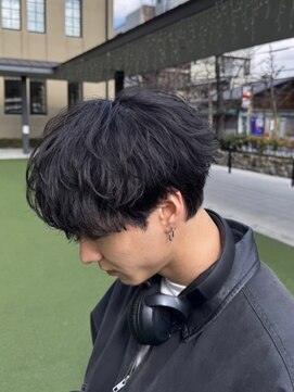 レイヴ(RAVE) 波巻きスパイラルパーマメンズマッシュパーマツイストパーマ