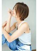 【GEEKS渋谷】ナチュラルショートウルフ/20代30代/小顔/春夏ヘア