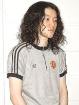 スパイラルパーマスペインカールダークアッシュロング