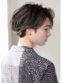 耳かけゆるウェーブセンターパート